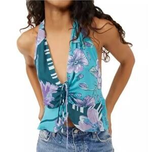 NWT Free People Hot Tropics Tank, Size L